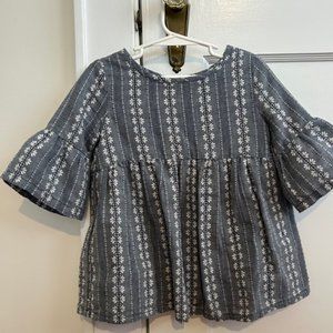 Oshkosh Bell Sleeve Fashion Top